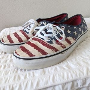 Vans Canvas Rustic American Flag Era, size 9.5M/11W